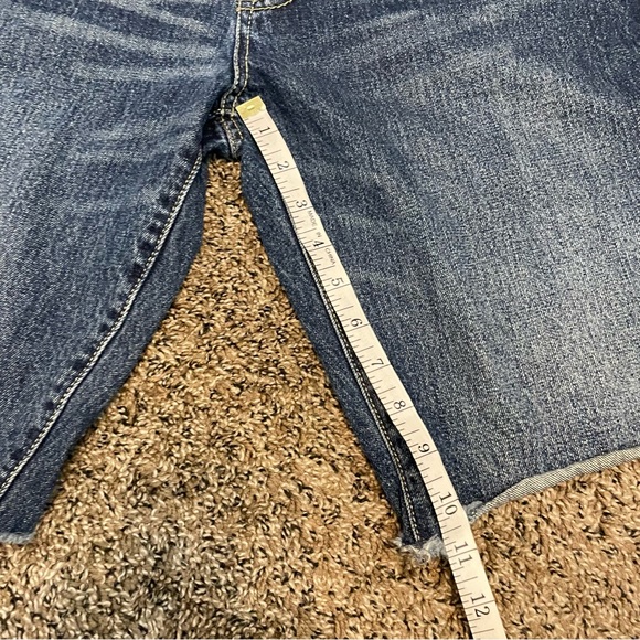 Brooklyn Calling N.Y.C Aeropostale Men’s Cut Off Jean/Denim Shorts Sz 34 - Picture 5 of 10